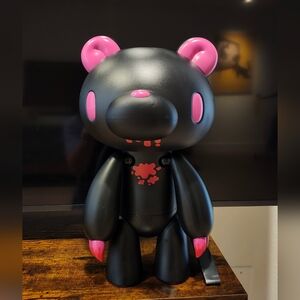 Gloomy Bear Black and Pink Large Figurine